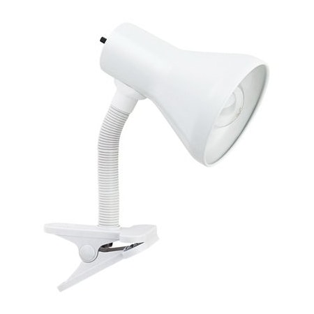 Globe Electric 1025 WHT Clip Lamp 12718
